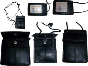 New Concealable ID Case, Credit Card Case, Black Wallet pouch Money Holder bnwt - Image 11