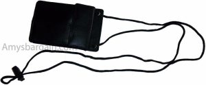 New Concealable ID Case, Credit Card Case, Black Wallet pouch Money Holder bnwt - Image 6