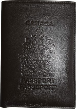 New Lamb skin Canadian Leather passport case wallet credit card case ID holder * - Image 3