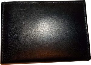 New Trifold Leather Men’s wallet 7 Credit card spaces ID Window Men's Bilfold BN - Image 12