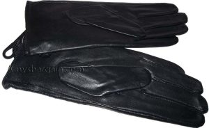New Woman's Soft Leather Gloves Black Warm Winter Gloves BN Les Guant De Cuir** - Image 6