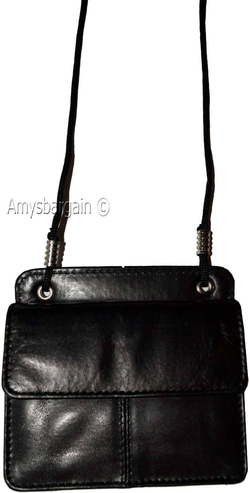 New Women's Neck String Travel Neck Pouch Wallet ID biz new Credit Card case - Image 9