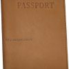 New leather one size fits all passport case plus credit ATM debit card spaces