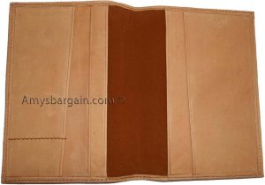 New leather one size fits all passport case plus credit ATM debit card spaces - Image 5