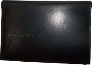 New leather passport plus credit ATM debit card spaces fits International pp BN - Image 8