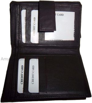 New small ladies leather wallet compact wallet credit card wallet womens wallet - Image 11