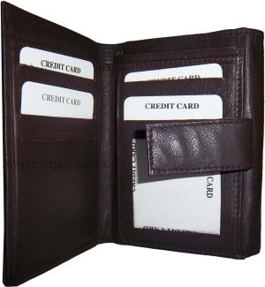 New small ladies leather wallet compact wallet credit card wallet womens wallet - Image 13