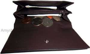 New small ladies leather wallet compact wallet credit card wallet womens wallet - Image 5