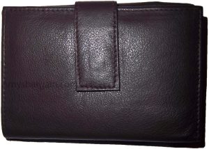 New small ladies leather wallet compact wallet credit card wallet womens wallet - Image 7
