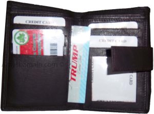 New small ladies leather wallet compact wallet credit card wallet womens wallet - Image 10
