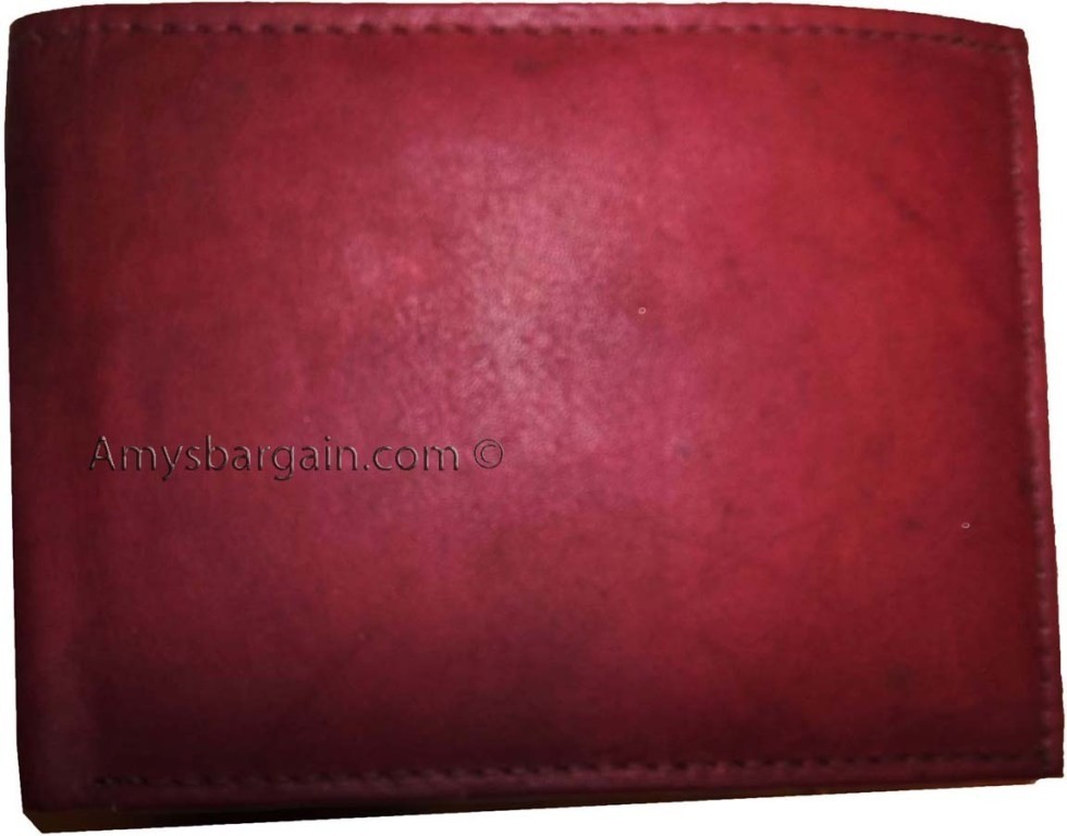 New style leather man's wallets 2 suede line bill slots 9 credit card 1 ID - Image 11