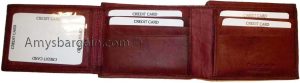 New style leather man's wallets 2 suede line bill slots 9 credit card 1 ID - Image 12