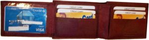 New style leather man's wallets 2 suede line bill slots 9 credit card 1 ID - Image 3