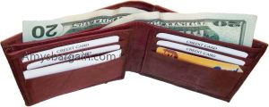 New style leather man's wallets 2 suede line bill slots 9 credit card 1 ID - Image 7