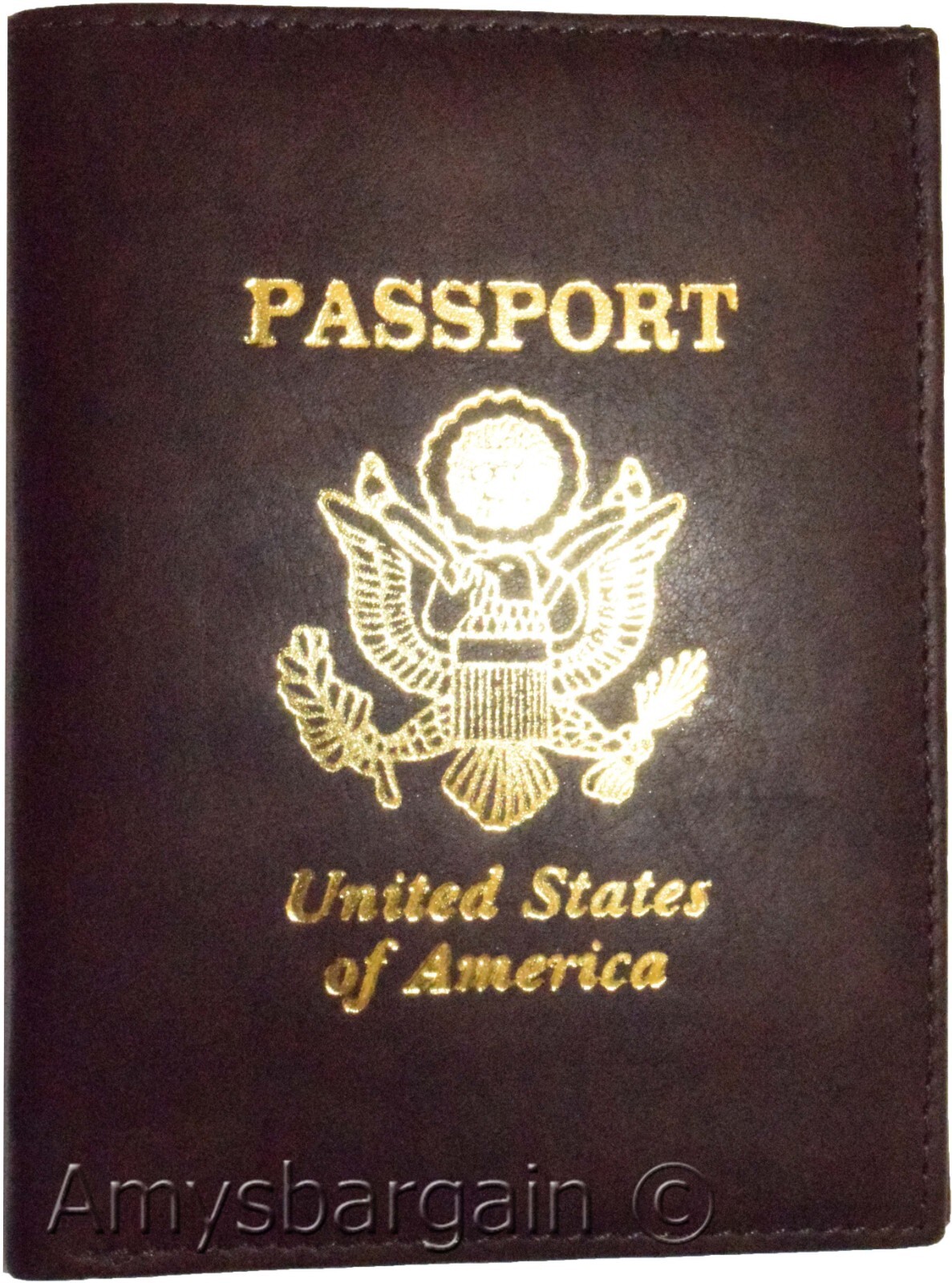 Passport cover Genuibe leather Unbranded Credit card ID new passport case wallet - Image 3