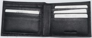 RFID men's wallet bifold genuine leather protect IDs credit cards new in box - Image 17