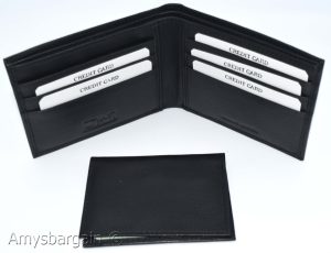 RFID men's wallet bifold genuine leather protect IDs credit cards new in box - Image 6