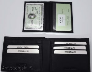 RFID men's wallet bifold genuine leather protect IDs credit cards new in box - Image 7