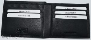 RFID men's wallet bifold genuine leather protect IDs credit cards new in box - Image 9