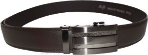 Real leather men’s belt (M) automatic lock. dress & casual belt fashion belt - Image 4