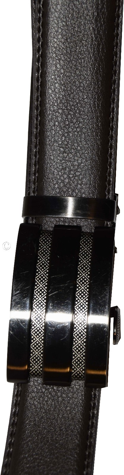 Real leather men’s belt (M) automatic lock. dress & casual belt fashion belt - Image 7