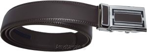 Men's Belt Up to 50” Leather Dress Belt Automtic Lock belt Quick lock belt New - Image 15