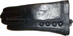 Woman's Gloves (M) Leather Gloves Hand Warmer Winter Gloves Ladies' Dress Gloves