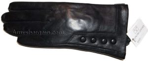 Woman's Gloves (M) Leather Gloves Hand Warmer Winter Gloves Ladies' Dress Gloves - Image 6