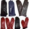 Woman's Leather winter Gloves Leather gloves. Size S, M, L, XL. Dress Gloves