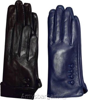 Woman's Leather winter Gloves Leather gloves. Size S, M, L, XL. Dress Gloves - Image 9
