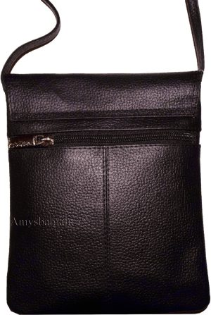 Women's Leather Brown handbag purse leather day bag party bag Swing new bag - Image 11