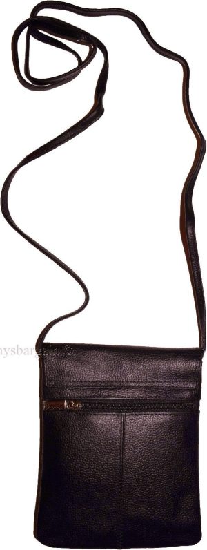 Women's Leather Brown handbag purse leather day bag party bag Swing new bag - Image 8