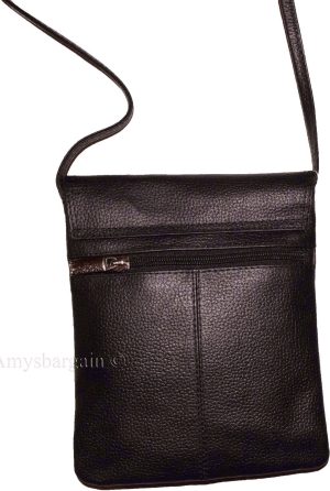 Women's Leather Brown handbag purse leather day bag party bag Swing new bag - Image 9