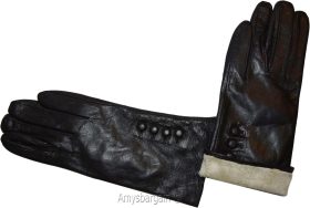 Women's Leather Gloves Winter Gloves warm new Leather Gloves genuine leather