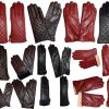 Women's gloves genuine lambskin leather sheepskin leather winter gloves br new