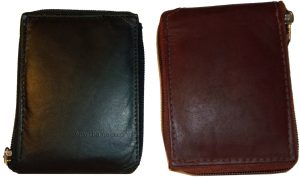 Zip around Man's Leather wallet 9 card, ID, 2 Billfolds wallet for men.New #86 - Image 8