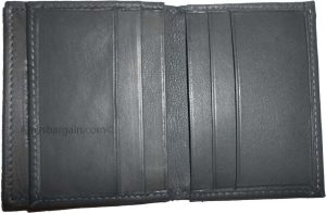 leather business card 7 credit card black genuine leather id card holder - Image 9