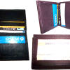 lot of 3 new leather business card case credit card wallet id leather card case.