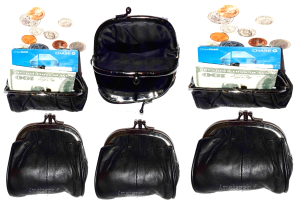 lot of 6 change purse leather coin case women’s mini pocket change new coin case