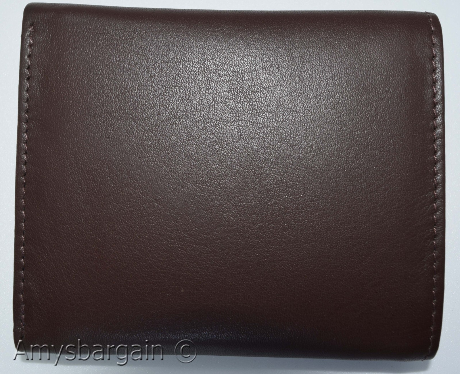 men's RFID genuine leather trifold wallet secure IDs credit cards br new in box - Image 14