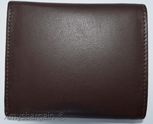 men's RFID genuine leather trifold wallet secure IDs credit cards br new in box - Image 14