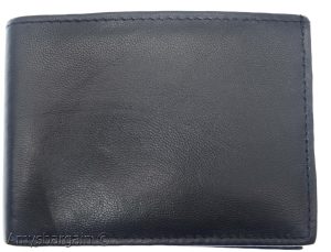 men's wallet RFID black bifold real leather new wallet protect IDs credit cards - Image 8
