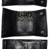 new leather key chain; zip coin case key ring new key chain for men and women
