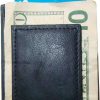new leather money clip Credit card/ID holder wallet with a magnetic money clip