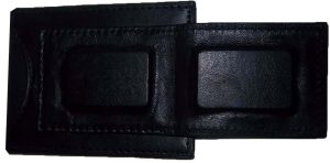 new leather money clip Credit card/ID holder wallet with a magnetic money clip - Image 10