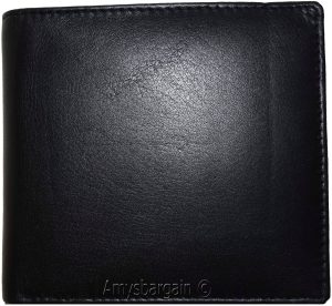 rfid men's hipster wallet genuine leather bifold 15 cards id new wallet in box - Image 11