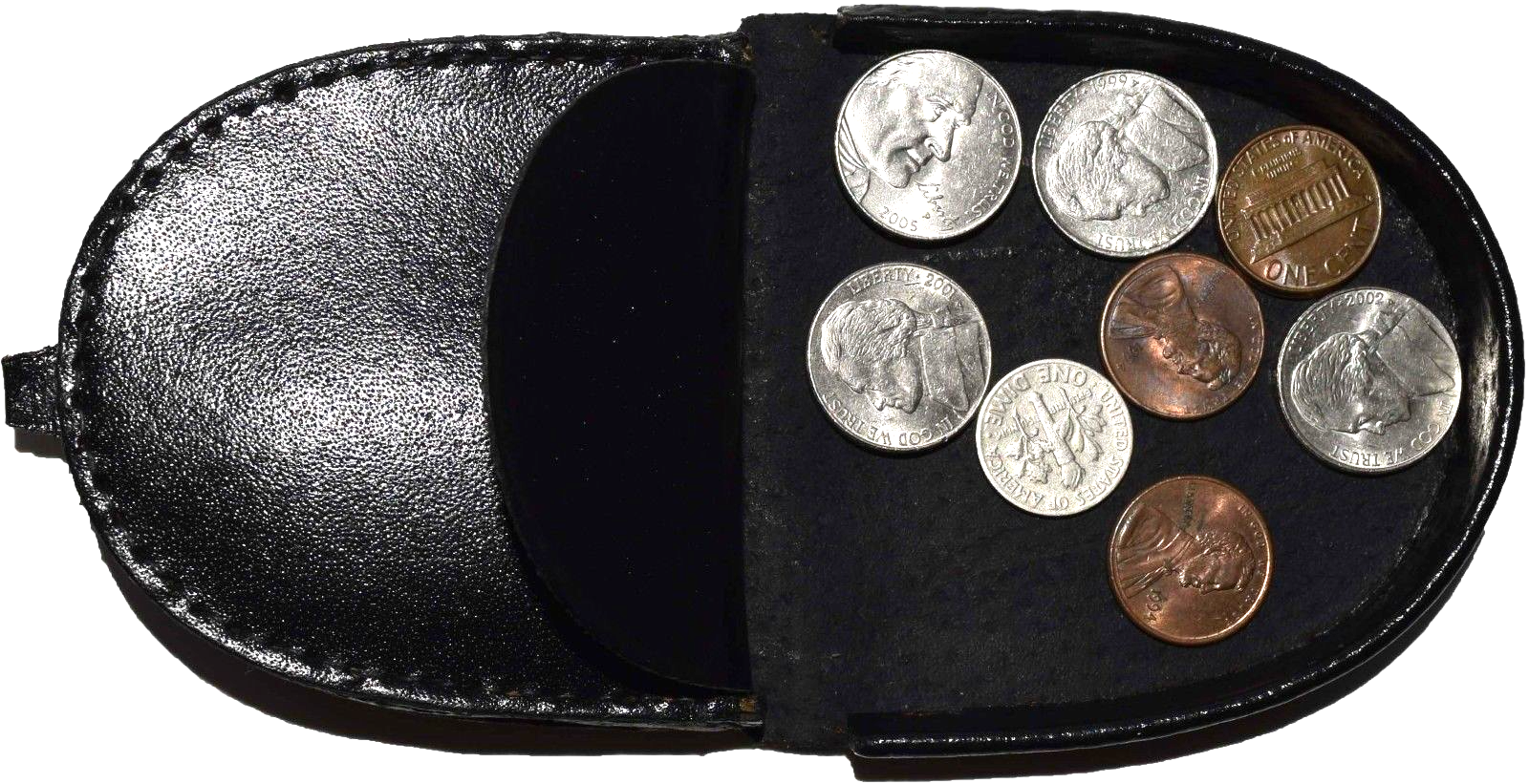 unisex leather change purses coin case vintage styled new change purse - Image 3