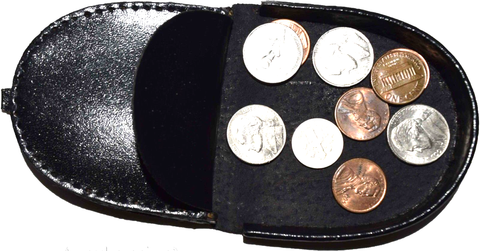 unisex leather change purses coin case vintage styled new change purse - Image 4