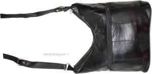 woman's leather handbag black shoulder handbag day bag Pocketbook Purse new bag - Image 13
