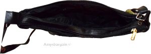 woman's leather handbag black shoulder handbag day bag Pocketbook Purse new bag - Image 7